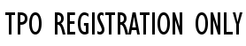 TPO Registration Only